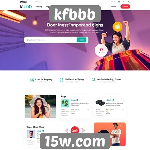 Características de design do site kfbbb